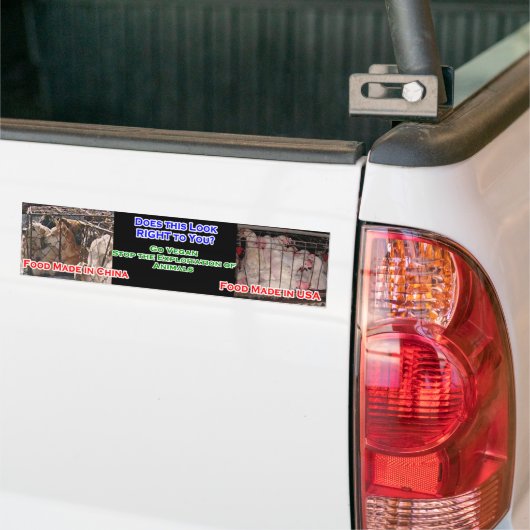 veeteelt van autobumper bumpersticker (Op Truck)