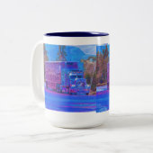 VEEWAGEN BIG RIG TRUCKERS Vrachtwagen Stop Mok (Voorkant links)