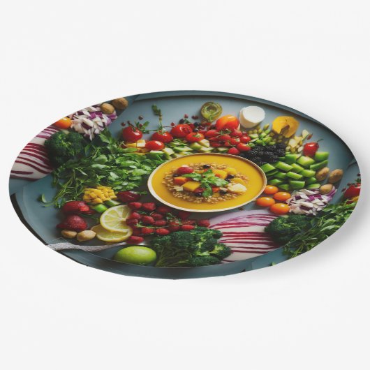 VEG-Bord Papieren Bordje (Gekanteld)