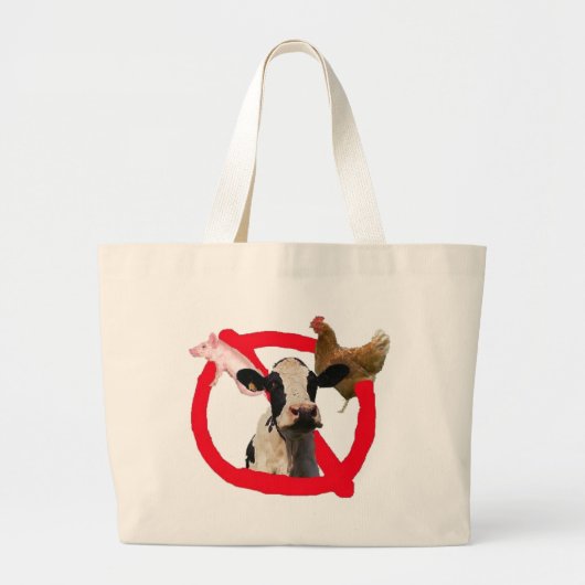 Veg Lovers Grote Tote Bag (Voorkant)