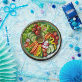 Veg Salad Paper Bord (Feest)