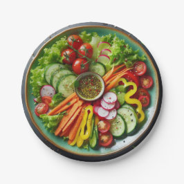 Veg Salad Paper Bord