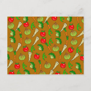 Veg Wallpaper Briefkaart