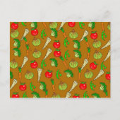 Veg Wallpaper Briefkaart (Voorkant)