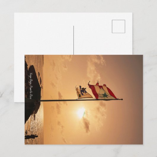 Vega Baja Puerto Rico Briefkaart (Voorkant / Achterkant)