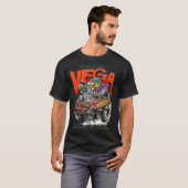 Vega chevy funky ontwerp vrienden t-shirt (Voorkant volledig)