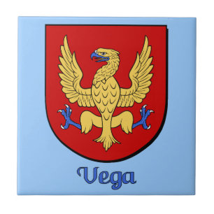 Vega Family Shield Decoratieve tegel Tegeltje