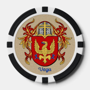 Vega Heraldic Arms Poker Chips