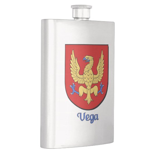 Vega Heraldic Shield Heupfles (Rechts)