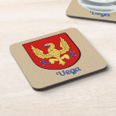 Vega Heraldic Shield Onderzetter (Linkerzijde)