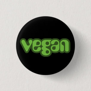 vegaanButton Ronde Button 3,2 Cm
