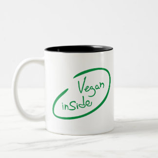 Vegaanproducten Tweekleurige Koffiemok