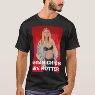 VEGAANS CHICS ZIJN HOTTER T-SHIRT