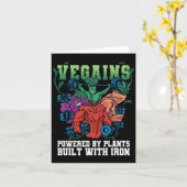 Vegains Powered Kaart (Gele Bloem)