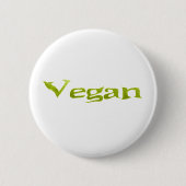 Vegan 1 ronde button 5,7 cm (Voorkant)