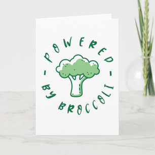 Vegan aangedreven door Broccoli Kaart