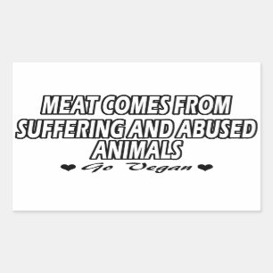 Vegan Activisme Stickers Bespaar de dieren