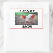 Vegan | Activisme Stickers | Bespaar de dieren (Tas)