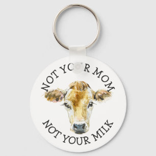 Vegan-activist Niet je melk niet je moeder Sleutelhanger