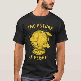 Vegan Activist Vegetarische Wfpb Kleding Toekomst T-shirt