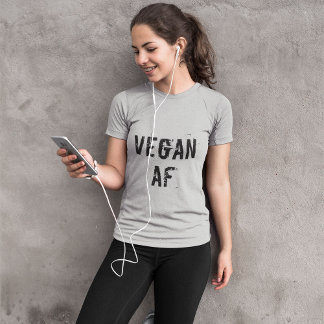 Vegan AF Funny T-shirt