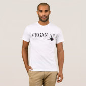 VEGAN AF T-SHIRT (Voorkant volledig)