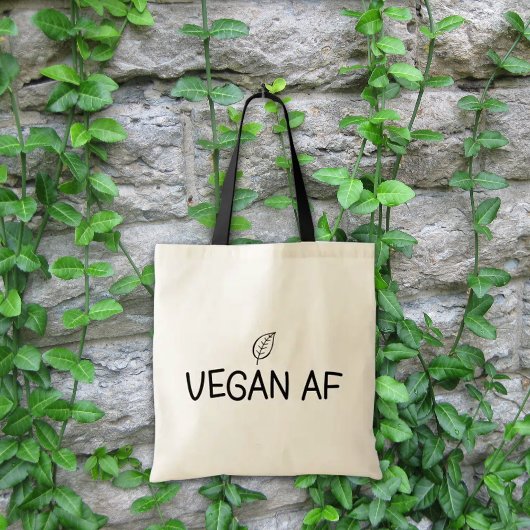Vegan AF Tote Bag