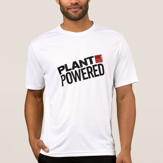 Vegan Alert. Plant T-shirt (Voorkant)