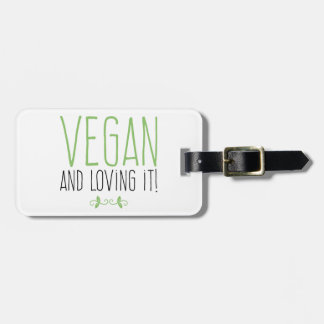 Vegan and loving it! bagagelabel