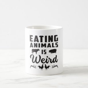 Vegan Animal Rights Veganisme Voedsel Grappig cade Koffiemok