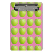 Vegan Apple Pattern for Vegetarian Fruit lover Mini Klembord (Voorkant)