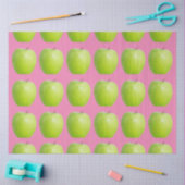 Vegan Apple Pattern for Vegetarian Fruit lover Tissuepapier (Craft)