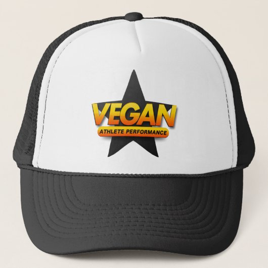 Vegan Athlete Performance Trucker Pet (Voorkant)
