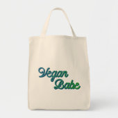 Vegan Babe Tote Bag (Voorkant)
