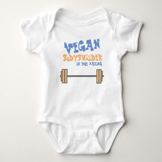 Vegan Baby Grow Romper (Voorkant)