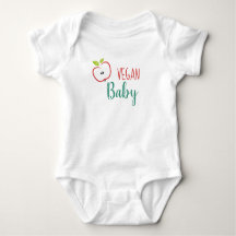 Vegan Baby Schattig Appel