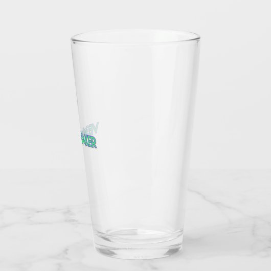 Vegan Baker Glass Cup Glas (Links)