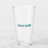 Vegan Baker Glass Cup Glas (Voorkant)