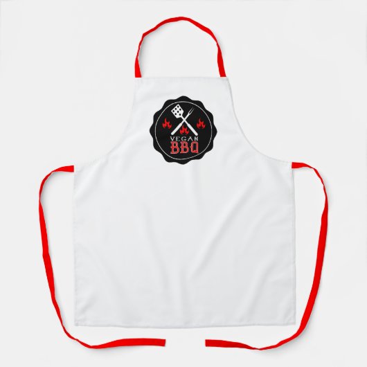 Vegan BBQ for Grill Masters of Barbeque Schort (Voorkant)