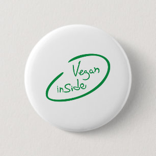 Vegan Binnen Ronde Button 5,7 Cm
