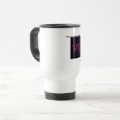 "Vegan"-bloem - en citaat Reisbeker (Voorkant links)