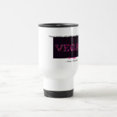 "Vegan"-bloem - en citaat Reisbeker (Center)