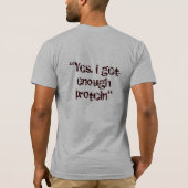 Vegan Bodybuilding T-shirt (Achterkant)
