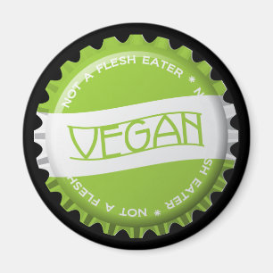Vegan Bottlecap Magneet