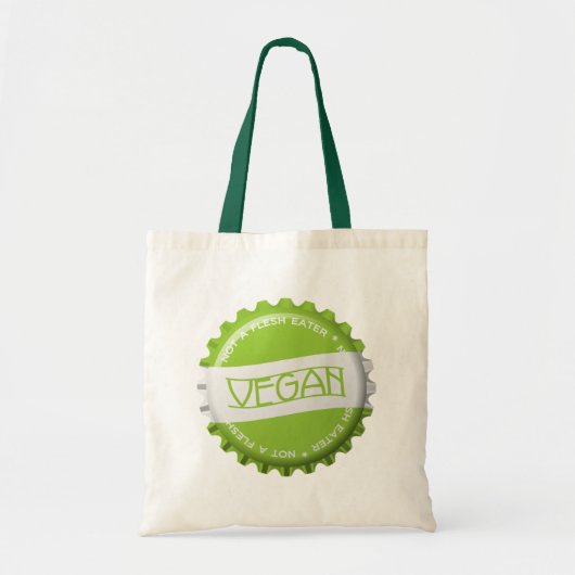 Vegan Bottlecap Tote Bag (Voorkant)