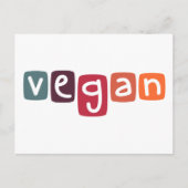 Vegan Briefkaart (Voorkant)
