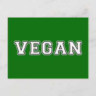 Vegan Briefkaart