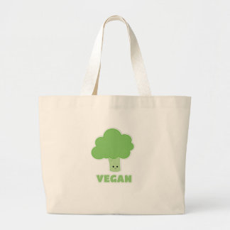 Vegan Broccoli Grote Tote Bag