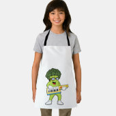 Vegan Broccoli op Muziek met Guitar Schort (Insitu)