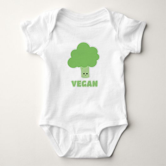 Vegan Broccoli Romper (Voorkant)